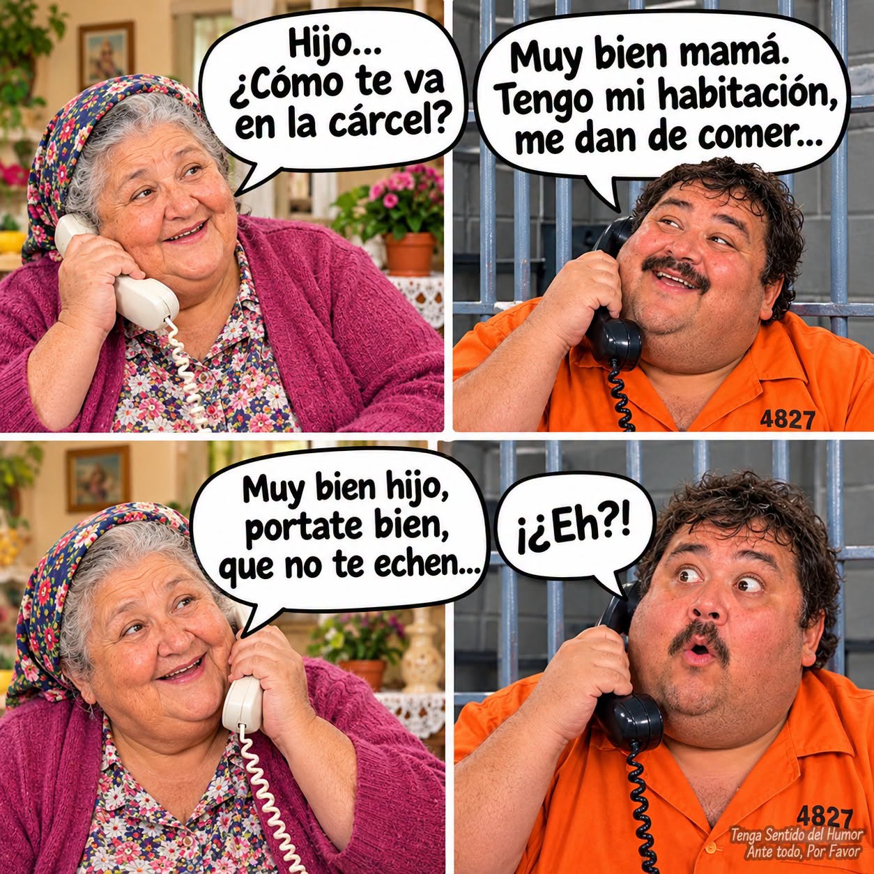 memes de madres, risas,presos,carcel,chistes