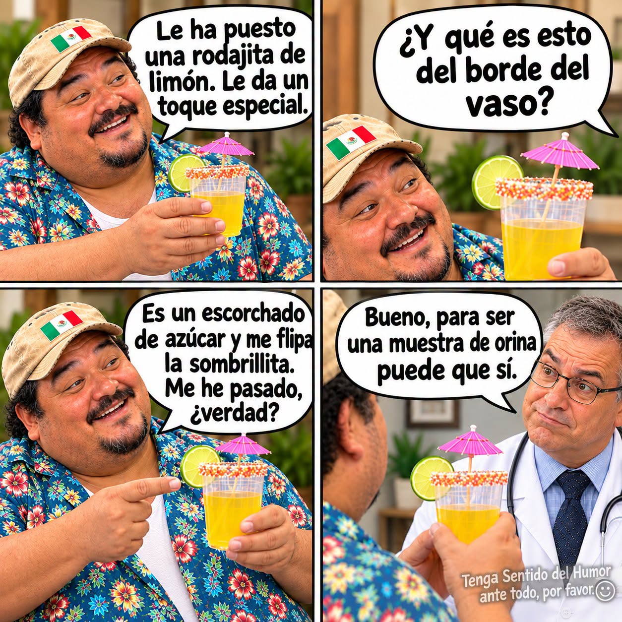mexicanos chistes,memes,medicos,orina,analisis,muestras