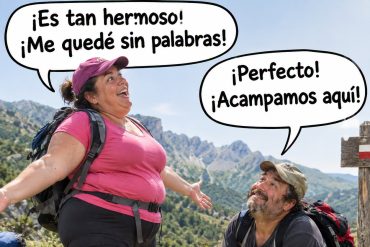 montaña,humor,campo,silencio,chistes,parejas
