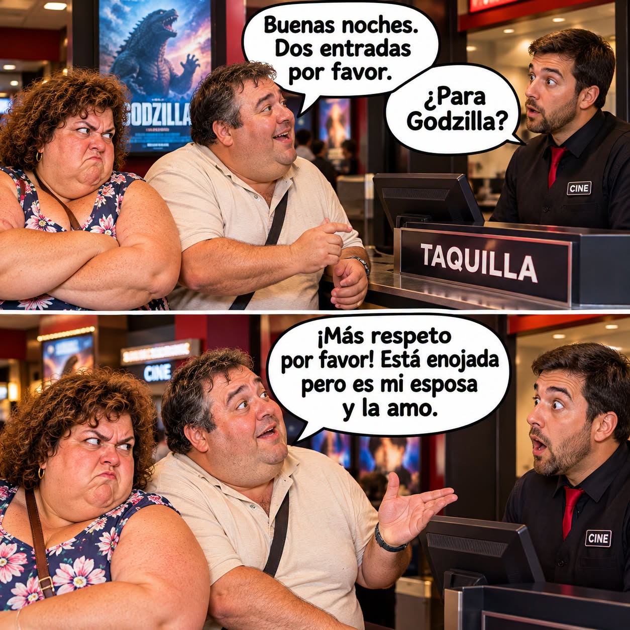 parejas,chistes,memes de humor,casados, cine