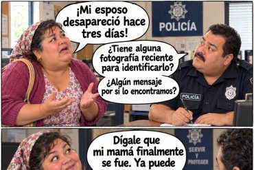 policias,humor,desaparición,suegras chistes, humor de suegras