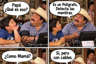 poligrafo,chistes,hijo y padre,humor,memes de risa