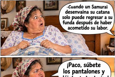 samurai, abuelas risas, chistes buenisimos
