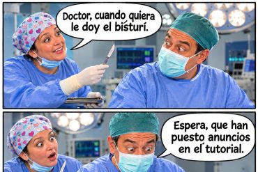 youtube chistes,tutoriales,publicidad,medicos,cirujanos,memes de humor
