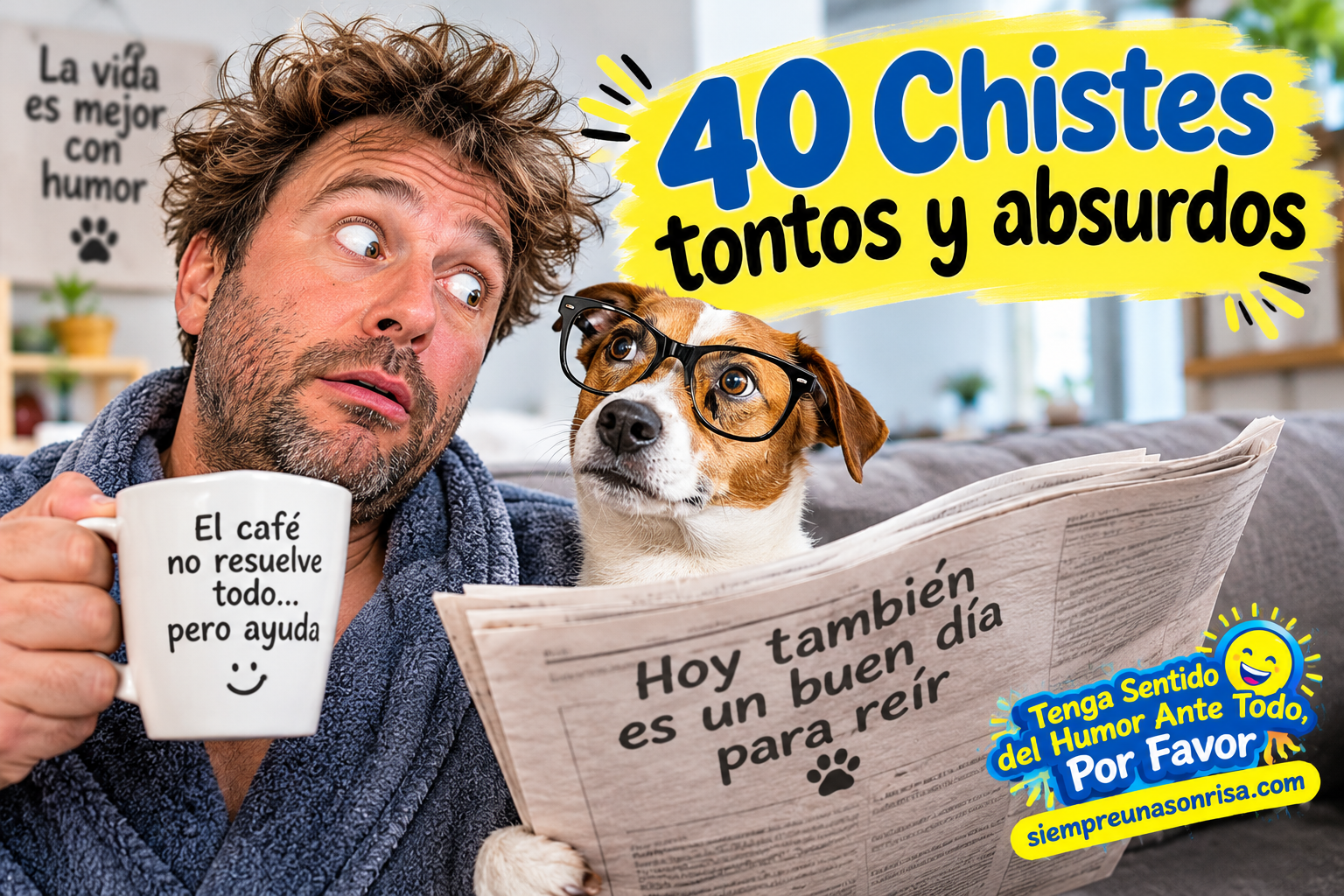 40 chistes tontos y absurdos