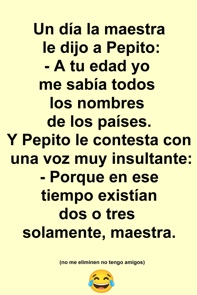 Chistes geniales, colección chiste buenisimos para reir