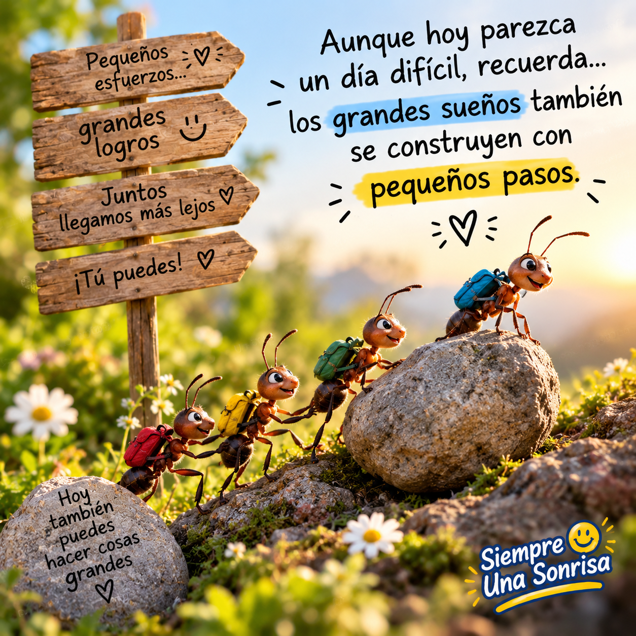 Frases bonitas para levantar el ánimo