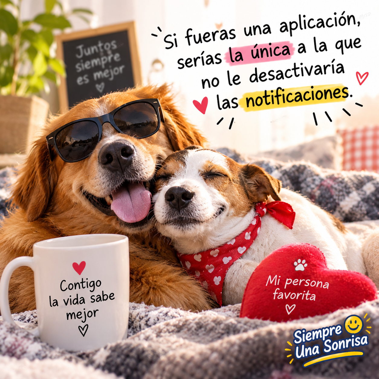 Frases bonitas y graciosas de amor