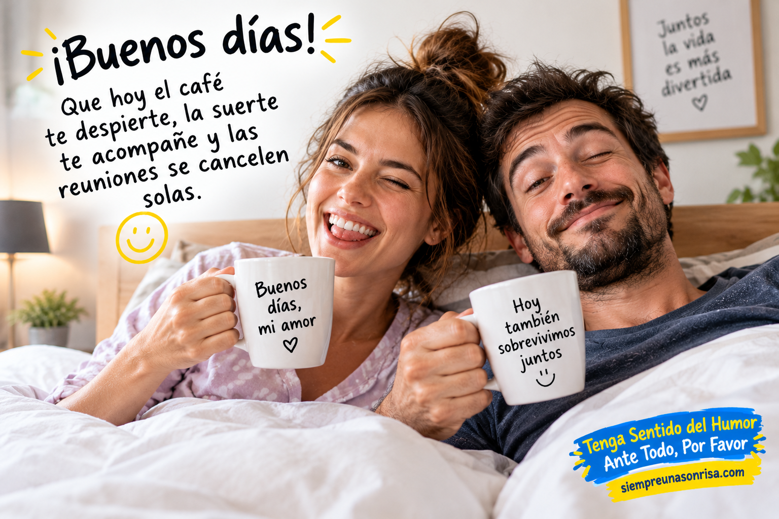Frases de buenos días, frases divertidas y originales