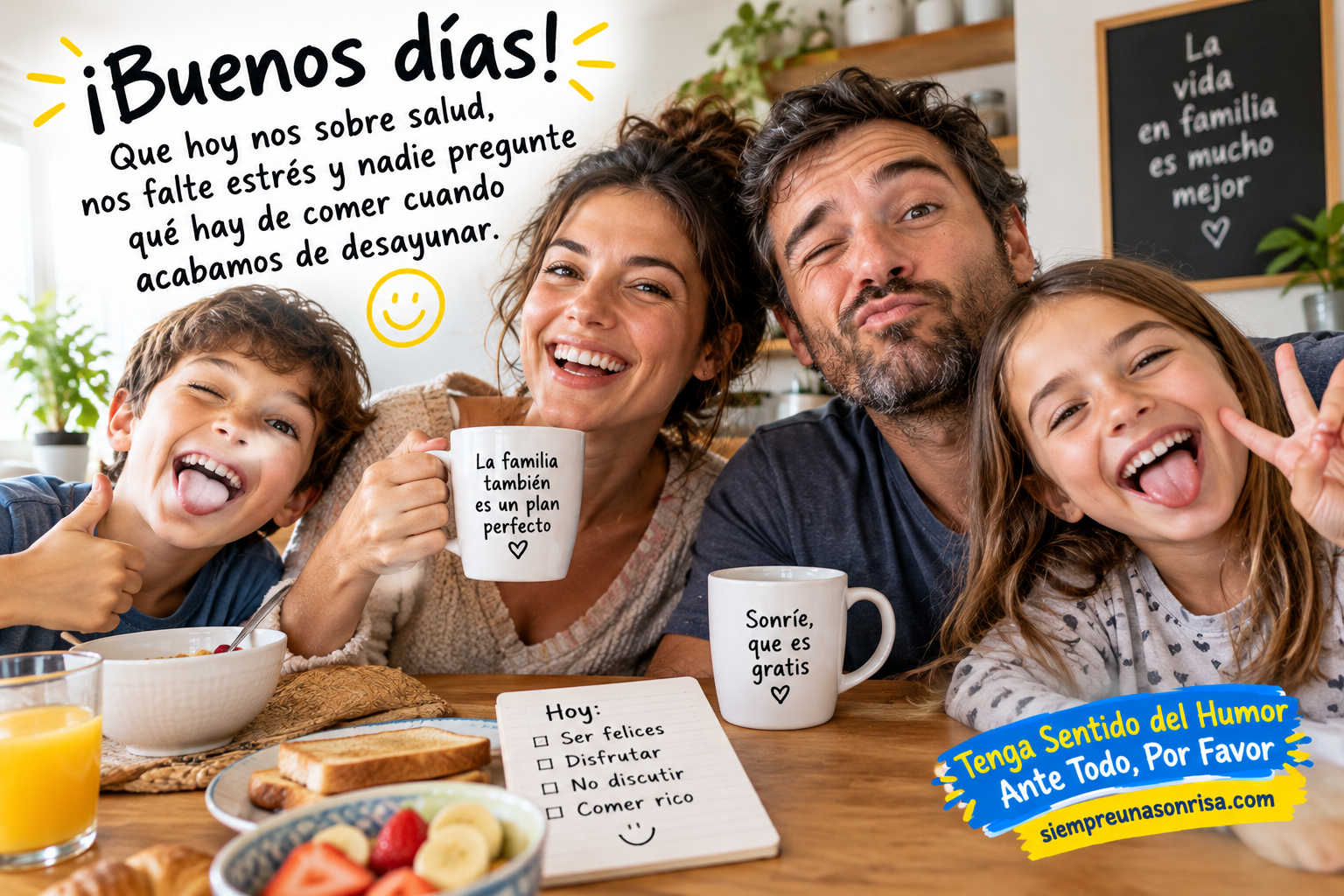 Frases de buenos días, frases divertidas y originales