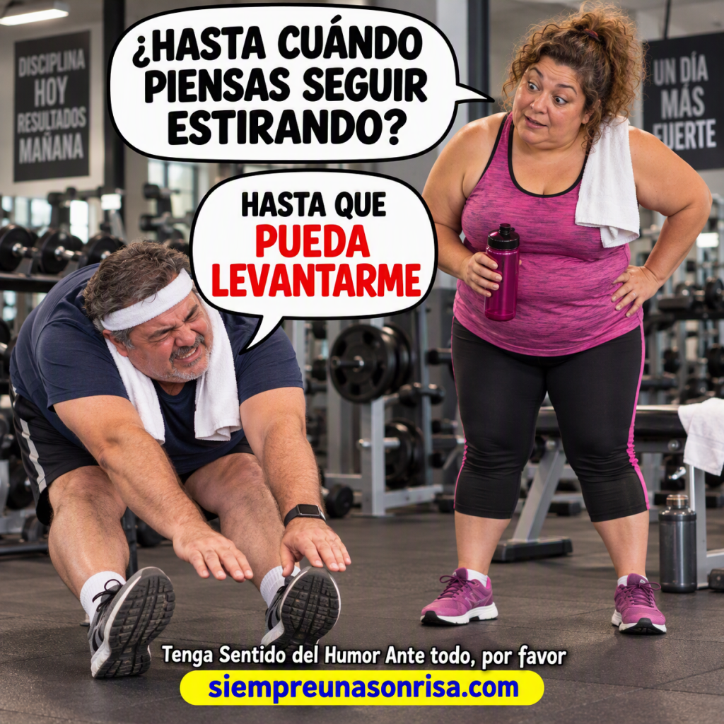 Humor de Gimnasio, Chistes de los 40 años