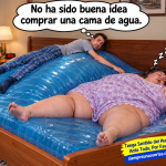 camas de agua, humor, parejas, chistes de matrimonios