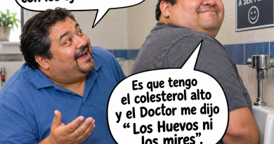 chiste, humor, colesterol, huevos, doctor, baño, chistes cortos, humor gráfico,