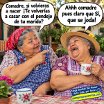 chistes de comadres, maridos, humor, memes de risa