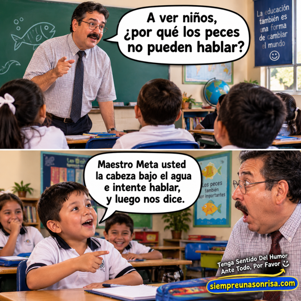 chistes de maestros graciosos, niños y maestros, memes virales, humor en español