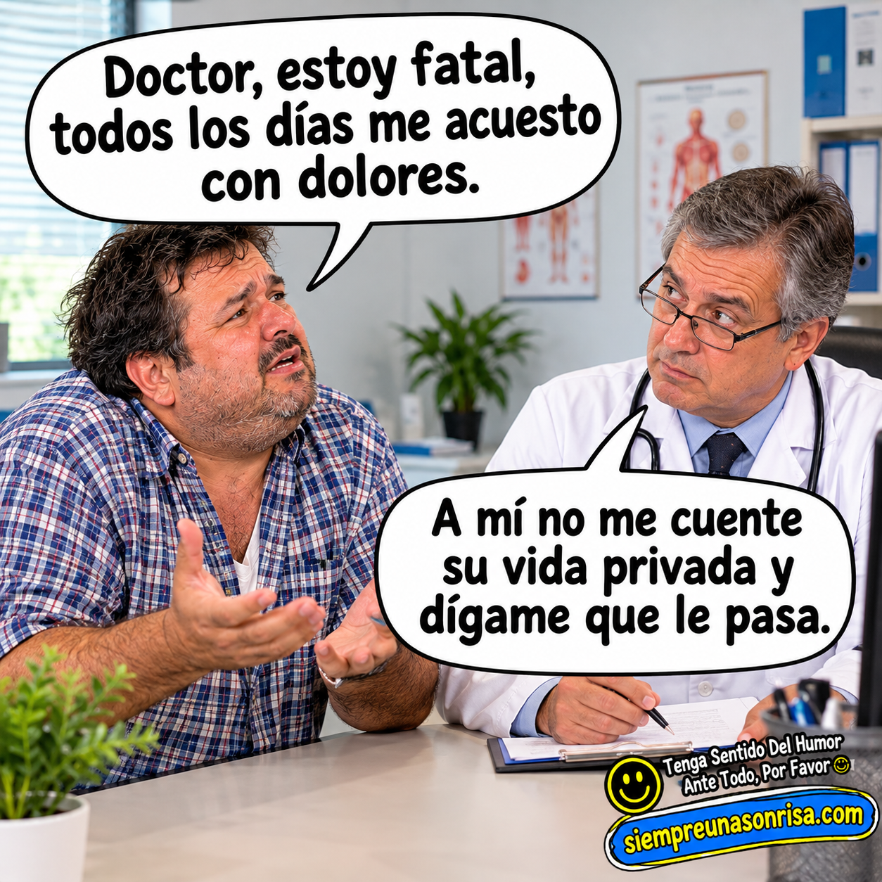 chistes de médicos, memes de risa, fotos para reir, siempre una sonrisa