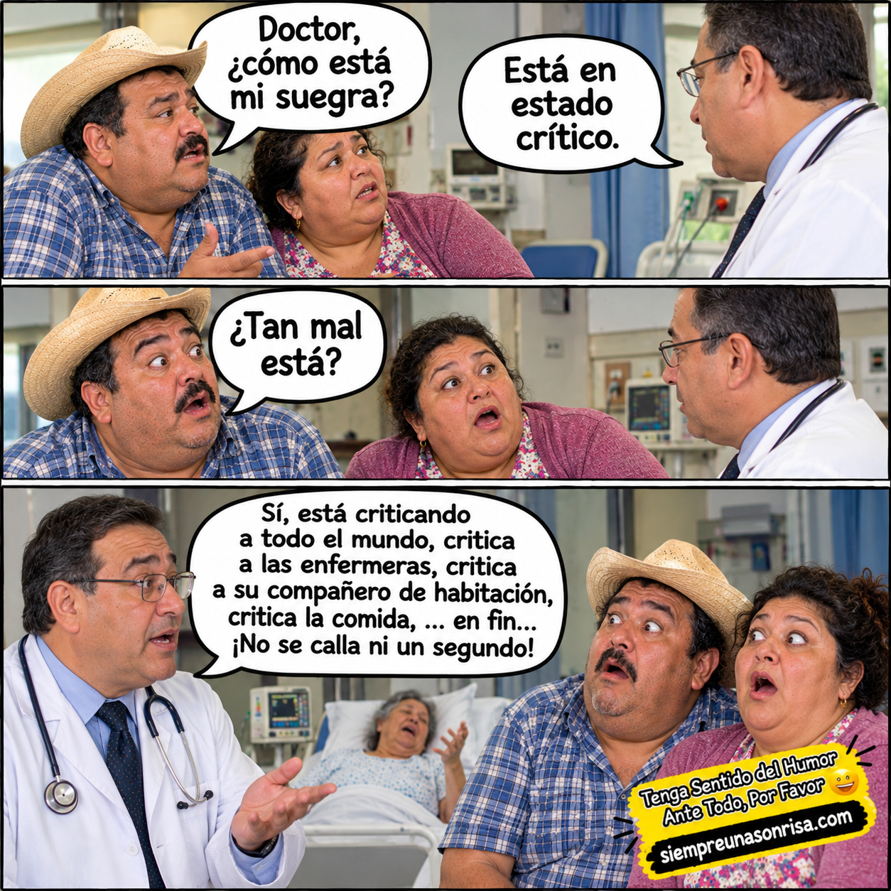chistes de suegras, humor viral, chistes en mexicano, risas, médicos