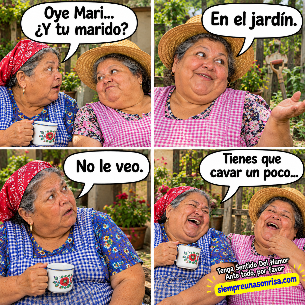 chistes de viejas, ancianas, mujeres, maridos, risas,humor