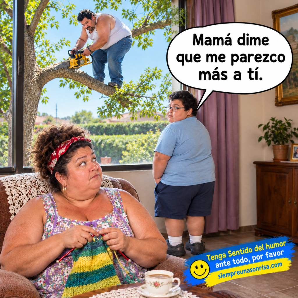 chistes graciosos y geniales, humor familiar, hijos, padres, madres