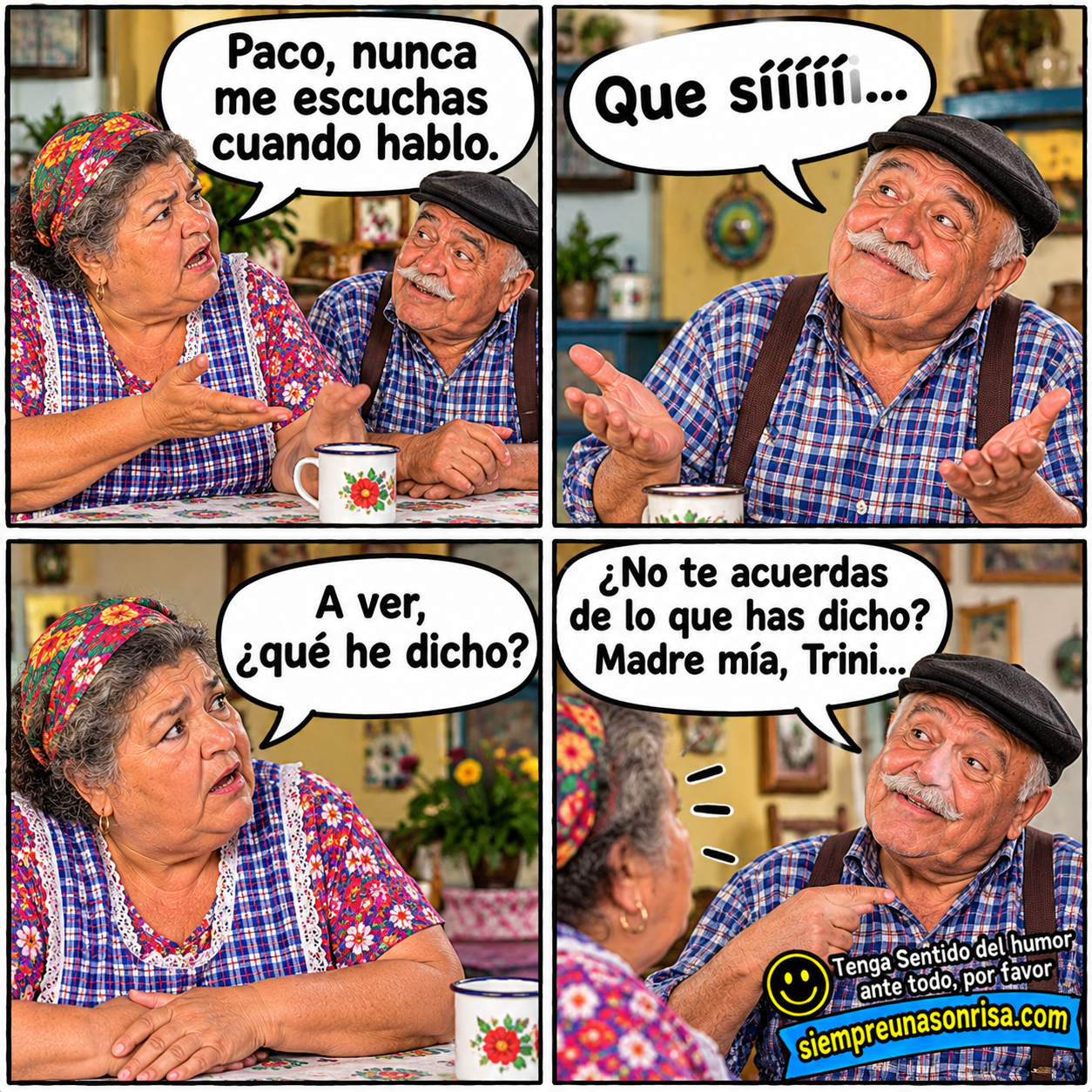 chistes y memes de abuelos, humor latino, chistes cortos