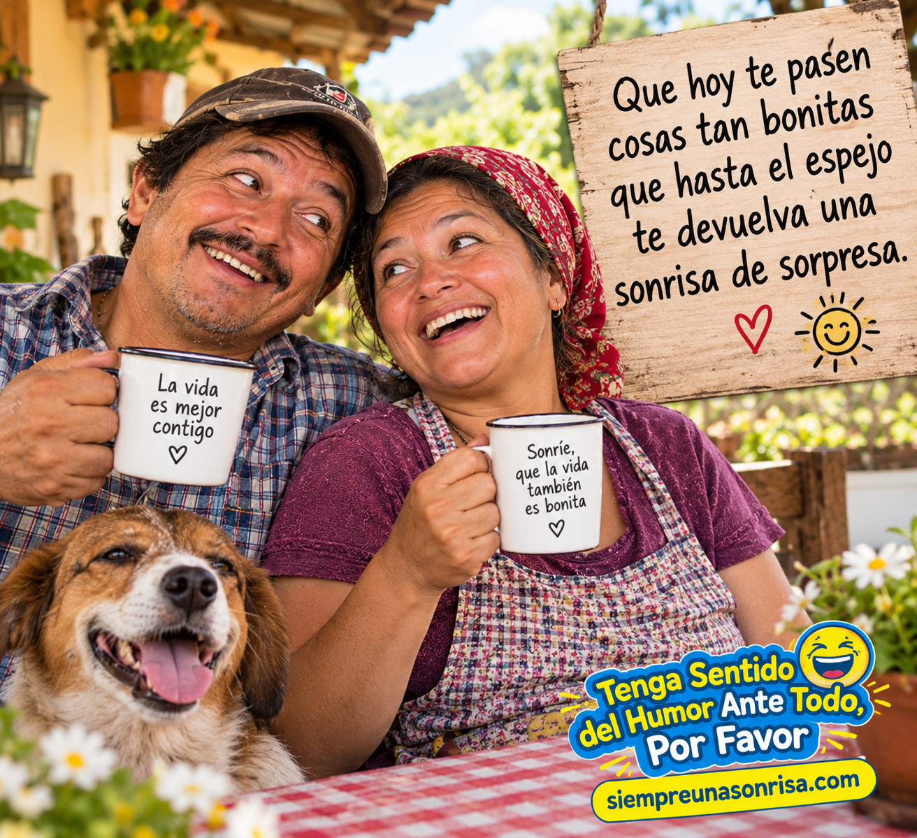 frases bonitas, frases para sonreír, frases graciosas, mensajes positivos,