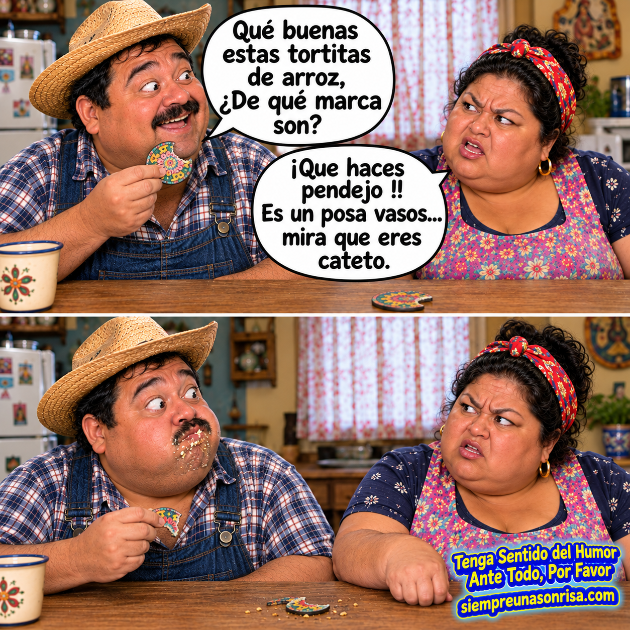 humor absurdo, memes graciosos, parejas, comida, hombre con hambre, tortas, posavasos