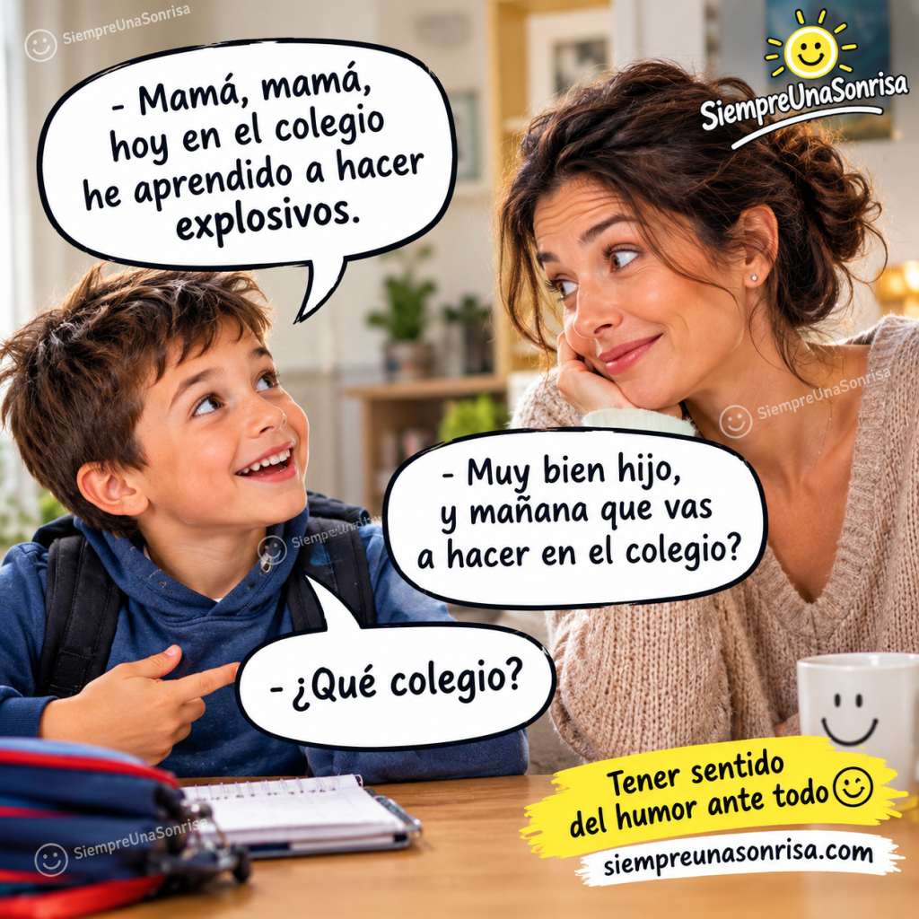 humor, chistes, humor negro, chistes cortos, chistes de niños, chistes de mamá, chistes de colegio,