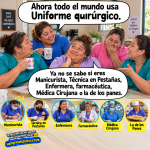 humor, chistes, uniforme quirúrgico, scrubs, enfermeras, médicas, farmacéuticas, manicuristas,