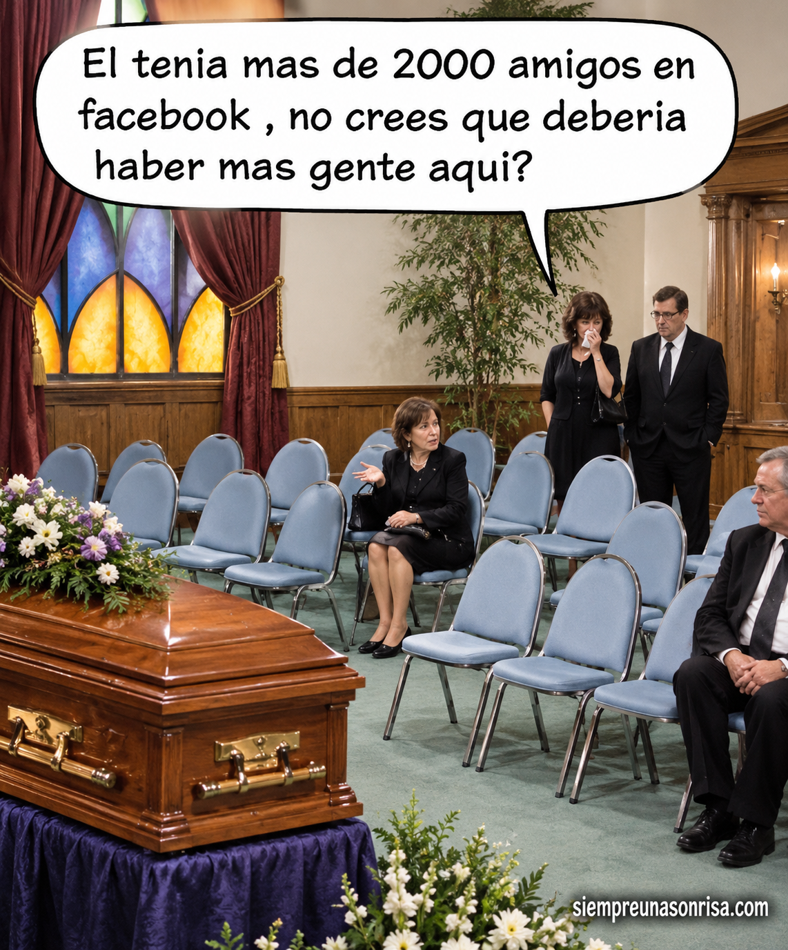 humor de funerales, humor negro, memes de humor