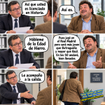 humor futbol, real madrid, memes, butragueño, hierro, raul, humor absurdo