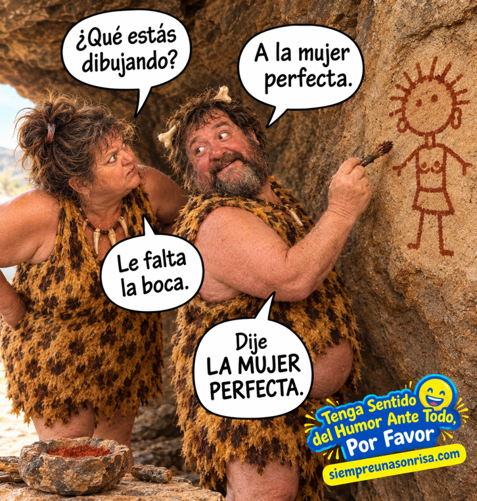 humor, memes graciosos, humor de parejas, matrimonio, vida en pareja, humor prehistórico, Edad de Piedra, chistes de matrimonios