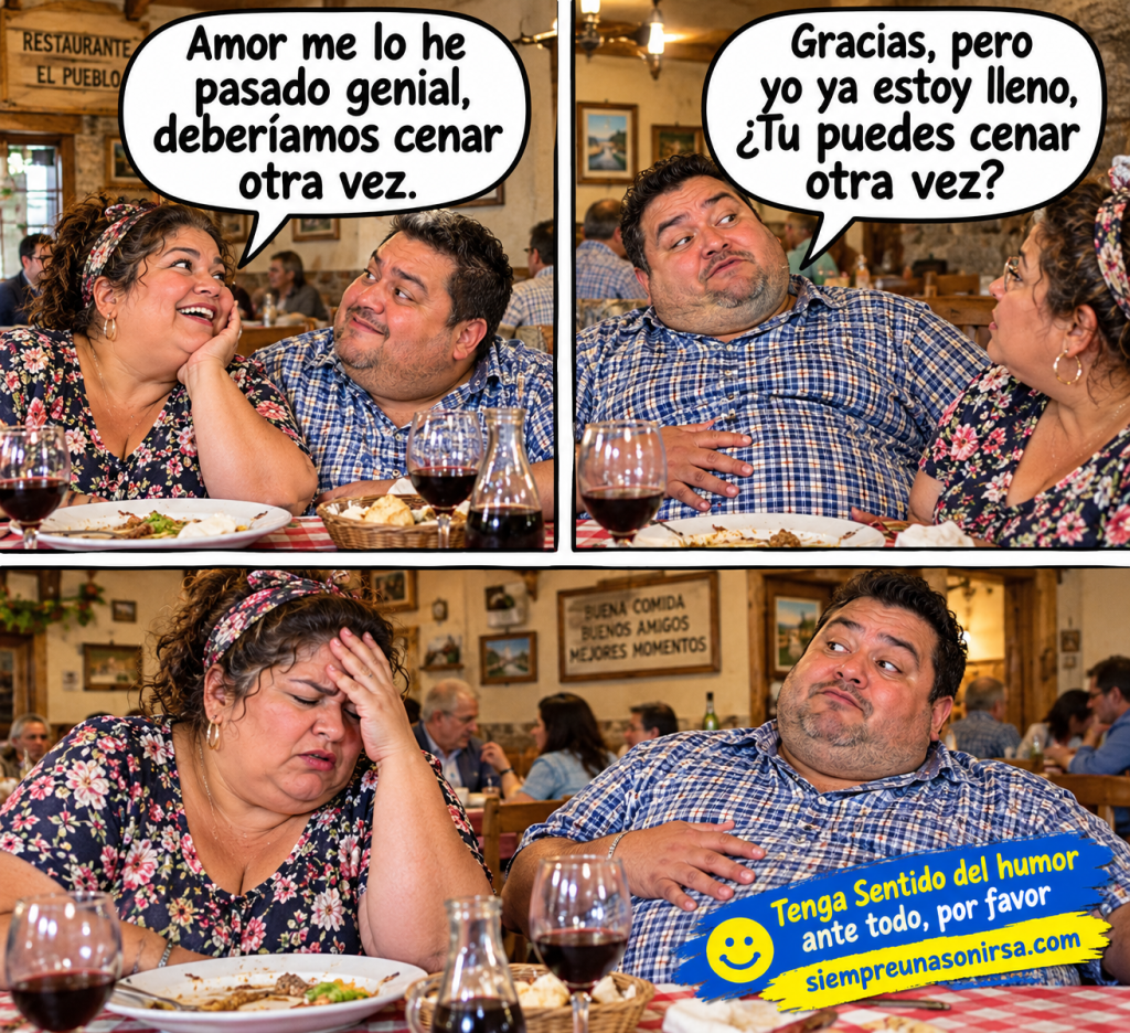 memes de parejas, chistes de matrimonios, cenas, humor