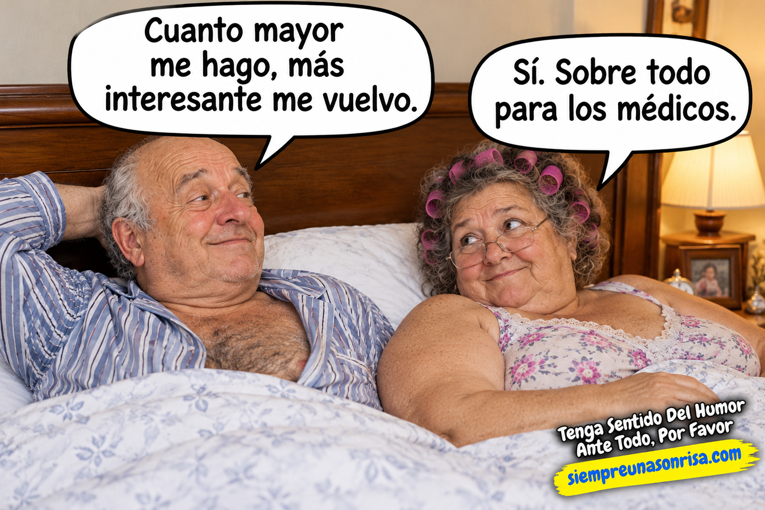 memes medicos, humor, abuelos,edad, siempre una sonrisa