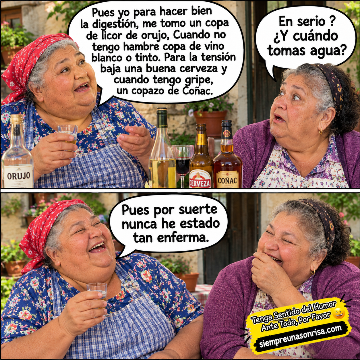 remedios caseros, humor, chistes de abuelas, memes en español