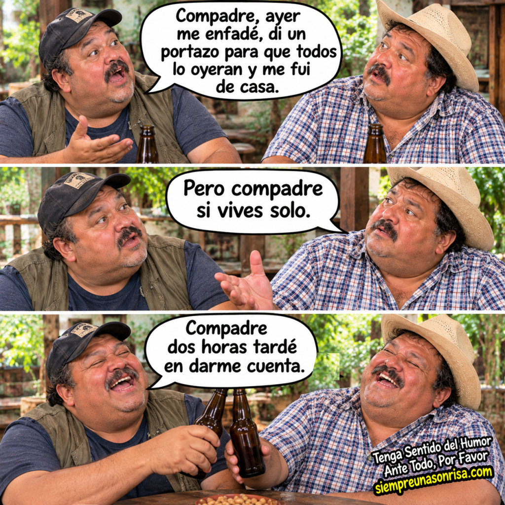 una sonrisa, humor, siempre una sonrisa, blog de humor cotidiano, compadres